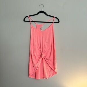 Hot pink tank
